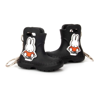 미피 장화 키링 | 블랙