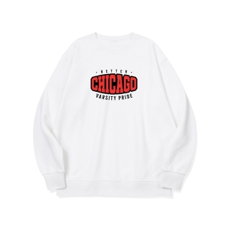 그래 뮤지컬 유명한 거기 그래픽 로고 맨투맨 | 화이트