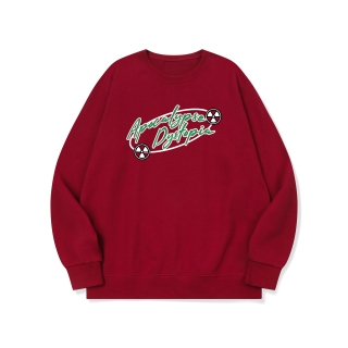 btm71 꼴뚜기 개임 시즌2 그래픽 로고 맨투맨 | 레드