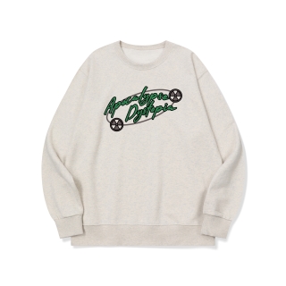 btm71 꼴뚜기 개임 시즌2 그래픽 로고 맨투맨 | 오트밀