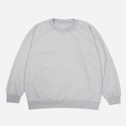 국산 헤비웨이트 기본 맨투맨 - 양면 MADE IN KOREA | 그레이 3XL