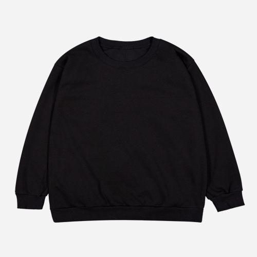 국산 헤비웨이트 기본 맨투맨 - 양면 MADE IN KOREA | 블랙 3XL 