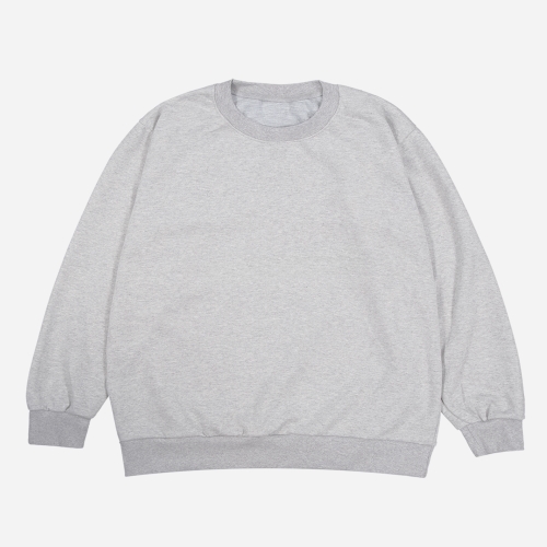 국산 헤비웨이트 기본 맨투맨 - 기모(TC) MADE IN KOREA | 그레이