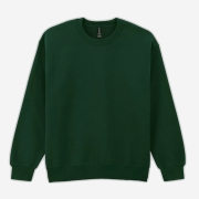 오버핏 기모 무지 맨투맨 티셔츠 2XL | 포레스트그린