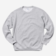 88000 기모 무지 크루넥 스웨트 셔츠 | 그레이