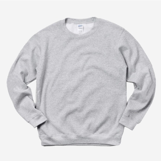 88000 기모 무지 크루넥 스웨트 셔츠 | 그레이