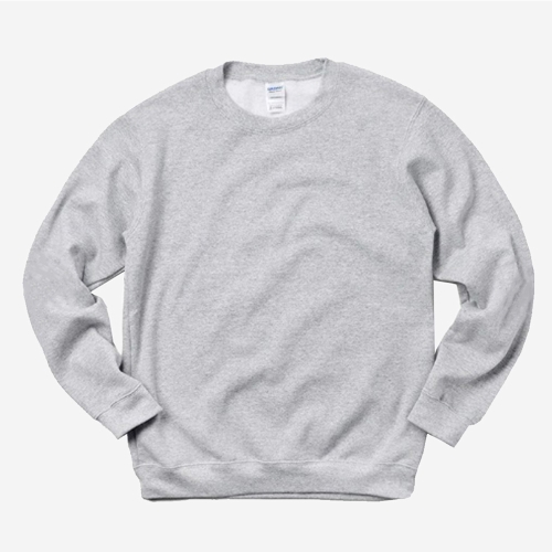 88000 기모 무지 크루넥 스웨트 셔츠 2XL | 그레이