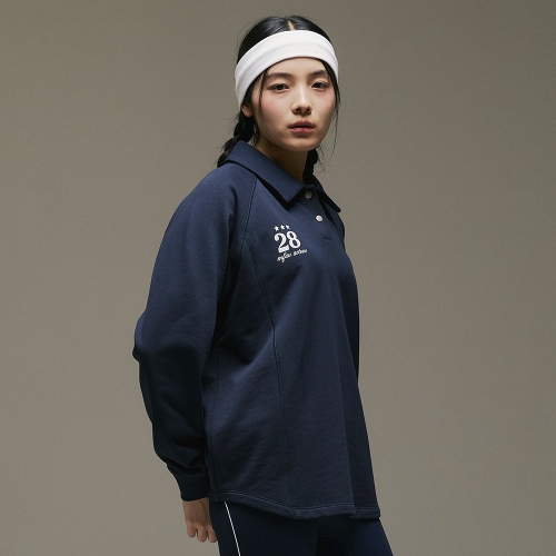 스냅라인 폴로 롱슬리브 | 네이비