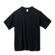 오버핏 무지 반팔티 | 블랙