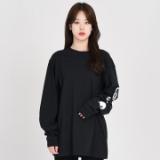 (K231) 시그니처 팔로고 긴팔티 BLACK
