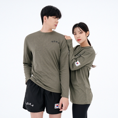 쿨링 로카티 긴팔 ROKA 코리아아미 6color | 카키