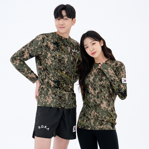 쿨링 로카티 긴팔 ROKA 코리아아미 6color | 디지털