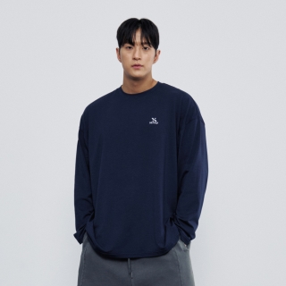 컴포트 스트레치 롱 슬리브 네이비