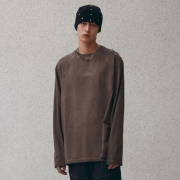 인퓨즈드 컬러 롱슬리브 | 브라운