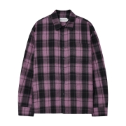 코지 스무스 컬러 체크 셔츠 | 핑크