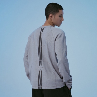 그리드 트렉플로우 롱슬리브 | 그레이