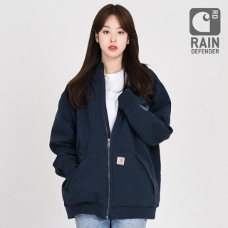 (104078) 미드웨이트 써멀 후드집업 NAVY
