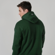 츄바스코 MHD172 Small weed Hoodie GREEN