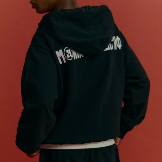 매니아 아카이브 셋업 후디 | 블랙