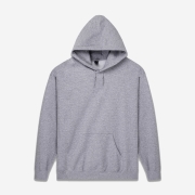 12500 오버핏 기모 무지 후드티 | 스포츠그레이 | 2XL,3XL