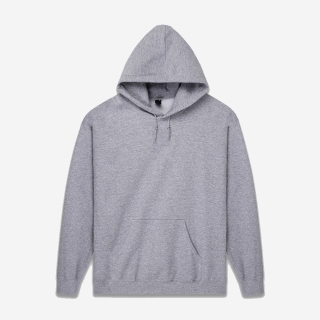 12500 오버핏 기모 무지 후드티 | 스포츠그레이 | 2XL,3XL