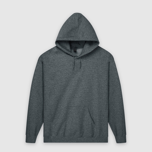 12500 오버핏 기모 무지 후드티 2XL, 3XL | 차콜