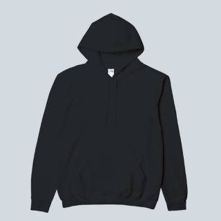 88500 아시안핏 무지 기모 후드 스웨트 티셔츠 2XL | 블랙