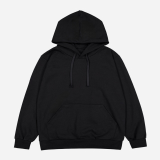 국산 헤비웨이트 기본 후드스웨터- 양면 MADE IN KOREA | 블랙 3XL