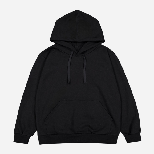 국산 헤비웨이트 기본 후드스웨터- 양면 MADE IN KOREA | 블랙 3XL