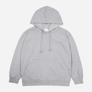 국산 헤비웨이트 기본 후드스웨터- 양면 MADE IN KOREA | 그레이 3XL