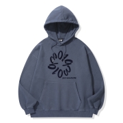 TYPOGRAPHY HOODIE_[PIGMENT NAVY]