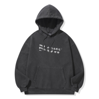 PIGMENT LENTICULAR LOGO HOODIE