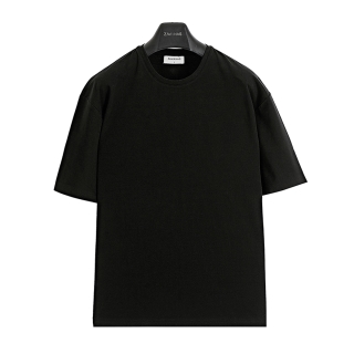 남녀 에센셜 소로나 코튼 티셔츠 | 블랙