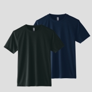 [2pack] 에어쿨링 소프트 기능성 티셔츠 | 블랙 네이비 1+1
