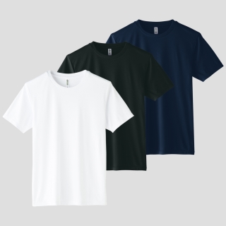 에어쿨링 소프트기능성 티셔츠 | 화이트+블랙+네이비