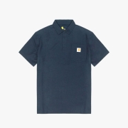 (K570) 포켓 카라 반팔티 NAVY