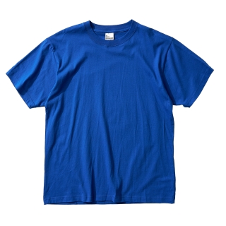 에센셜 16수 반팔 티셔츠 블루