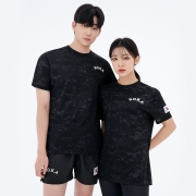 쿨링 로카티 반팔 ROKA 코리아아미 8color | 검정+디지털