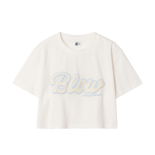 BUBBLE LOGO CROP | WHITE