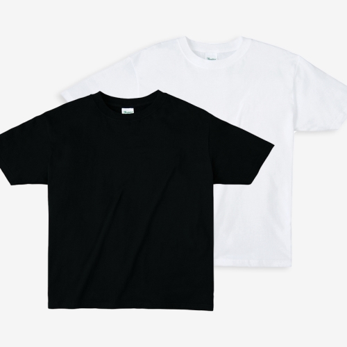 (2PACK) 4.0oz 32수 기본 무지 반팔 티셔츠 남녀공용 |화이트+블랙