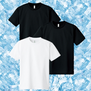 (3PACK) 4.4oz 에어쿨링 드라이 기능성 반팔티 | 화이트+블랙+블랙