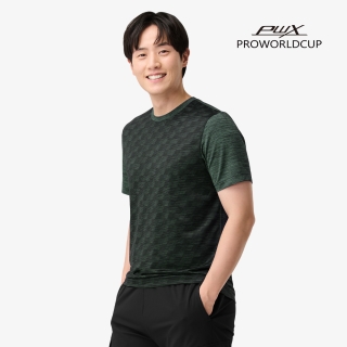 남성 반팔 라운드티 | 미디엄카키
