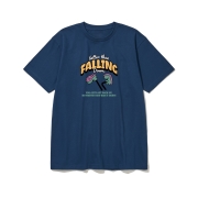 btss40 베러댄 샤샤삭 버전2.0 그래픽 반팔티셔츠 | 인디고블루