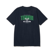 btss18 신규 업뎃 공놀이 로고 그래픽 반팔티셔츠 | 네이비