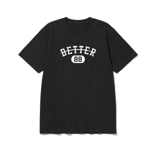 btss40 베러댄 샤샤삭 버전2.0 그래픽 반팔티셔츠 | 블랙