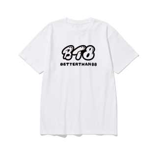 btss41 PT 8번 보다 BT8 그래픽 반팔티셔츠 | 화이트