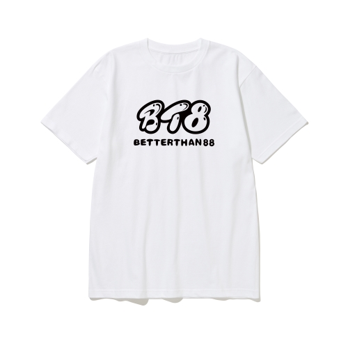 btss41 PT 8번 보다 BT8 그래픽 반팔티셔츠 | 화이트
