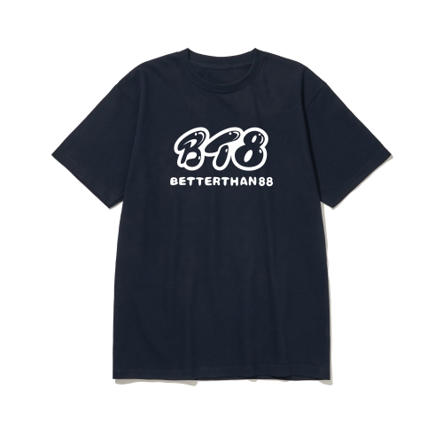 btss41 PT 8번 보다 BT8 그래픽 반팔티셔츠 | 네이비