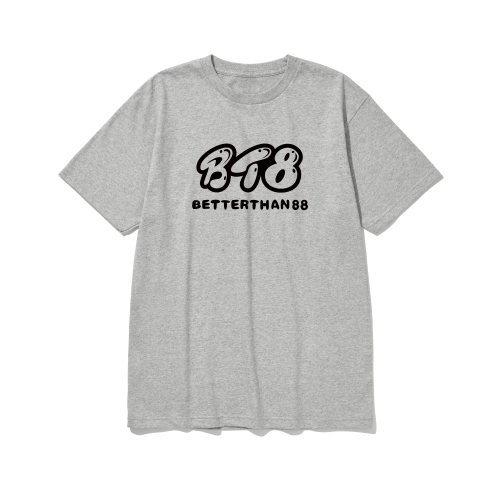 btss41 PT 8번 보다 BT8 그래픽 반팔티셔츠 | 그레이