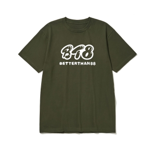 btss41 PT 8번 보다 BT8 그래픽 반팔티셔츠 | 아미그린